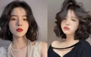 4. Kiểu tóc bob xoăn bồng bềnh – Kiểu tóc uốn đẹp không bị già